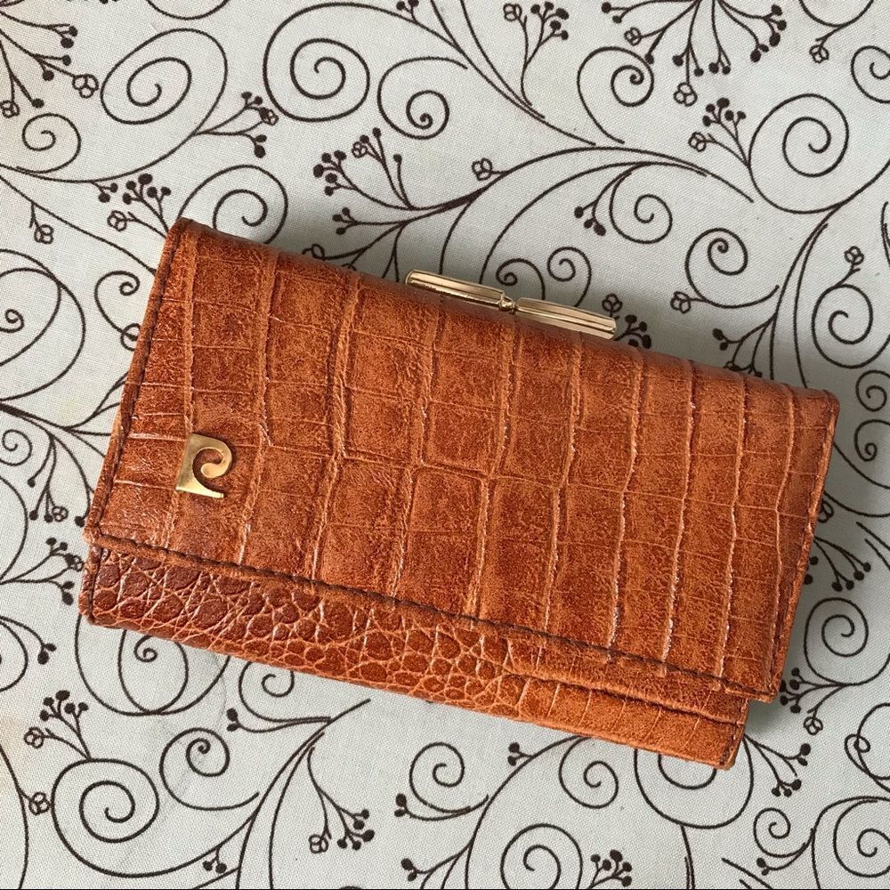 PIERRE CARDIN Leather French Purse / Clutch / Wallet